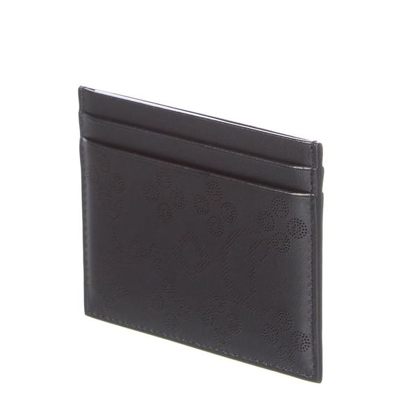 Christian Louboutin Kios Leather Card Holder, Black - Picture 2 of 3